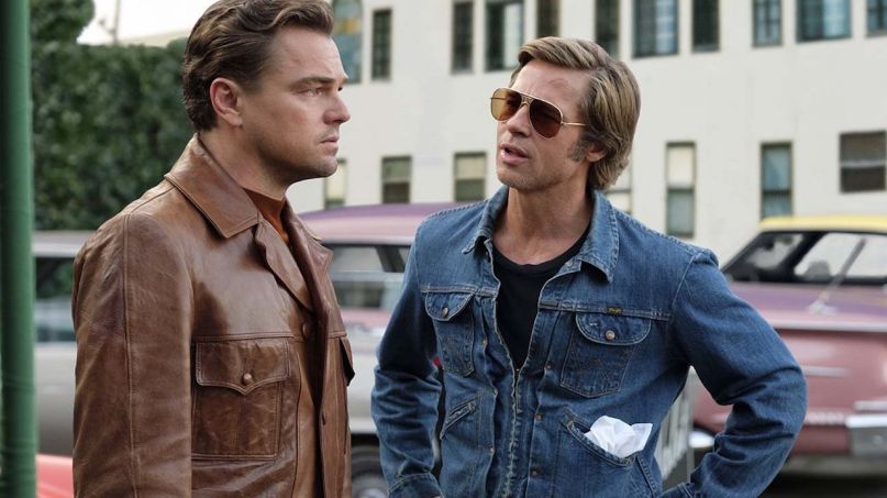 Di Caprio y Brad Pitt, protagonistas de Había una vez en Hollywood